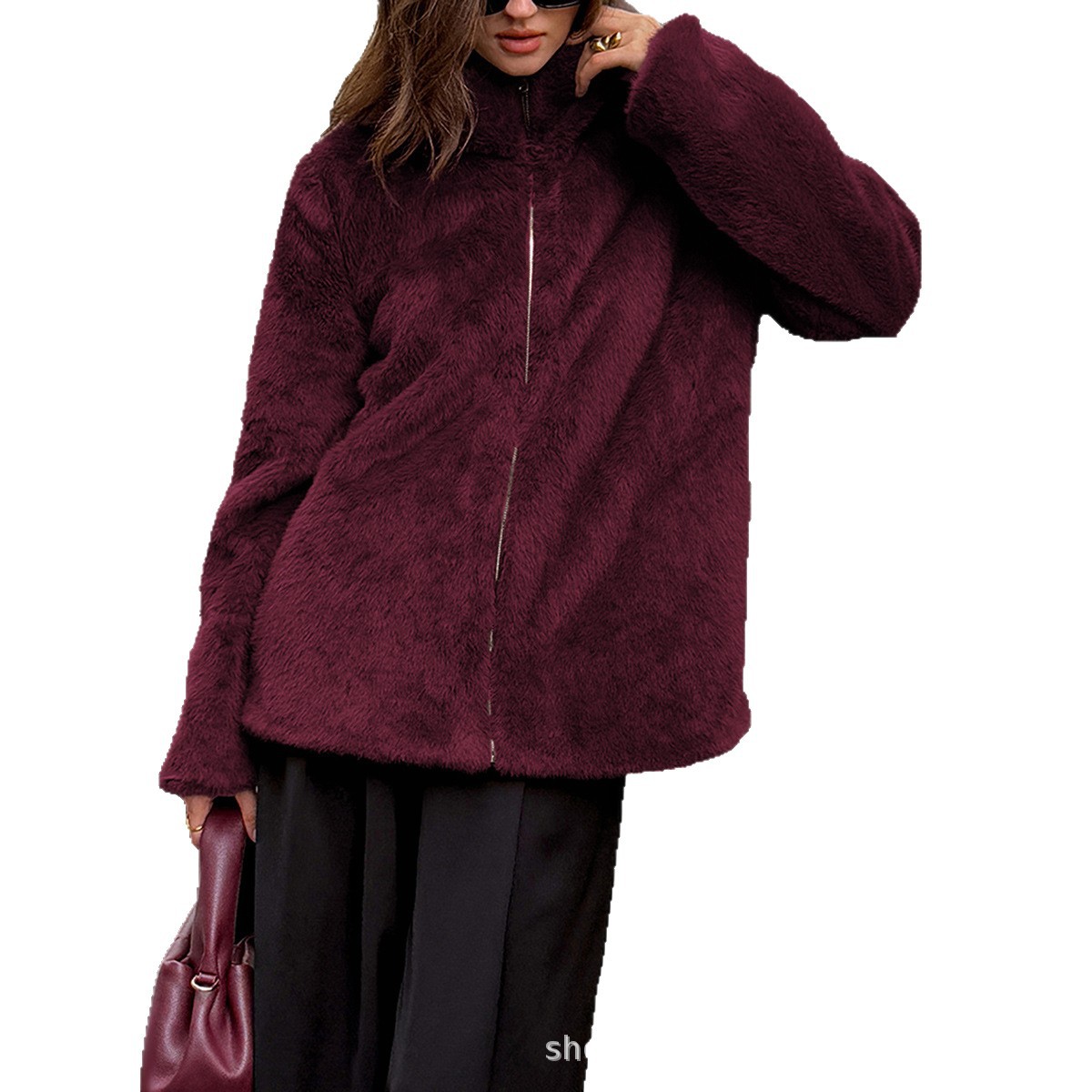 Women's Fur Trimmed Coats And Jackets Elegant Sophisticated Autumn Winter Outerwear_ecoleips.com