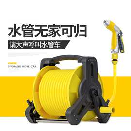 洗车高压水枪家用浇菜洗地浇花喷头冲洗神器软管水管增压收纳套装