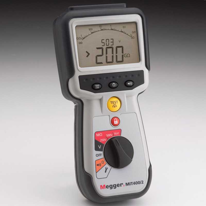 手持式绝缘电阻仪MIT230/400-2/一键式数字摇表 兆欧仪