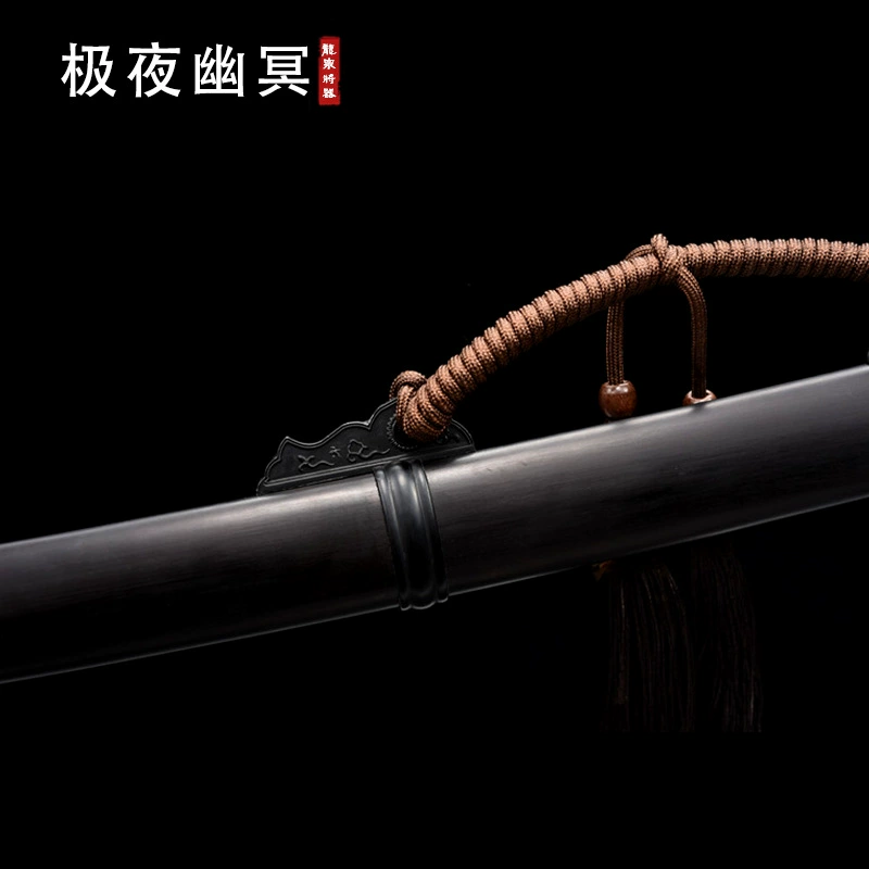 Anime Sword Long Sword Extreme Night Ghost Sword Ring Baojian Sword Sword Cold Weapon Uncle
