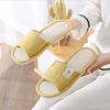 Summer non-slip slippers suitable for men and women for beloved indoor, cotton and linen, wholesale