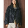 冬季新款翻领保暖白鸭绒