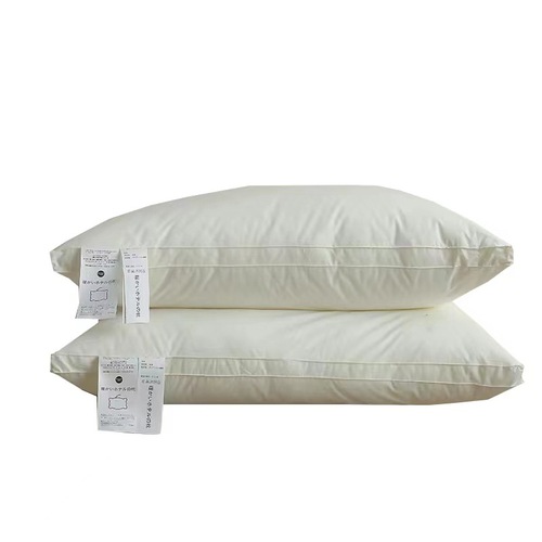 厂家枕头批发日本羽丝绒枕芯外贸羽丝绒枕头家用全棉单人枕头