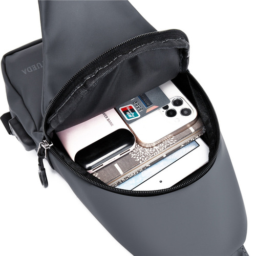 Korean style men's chest bag spring and summer casual men's backpack sports women's crossbody bag fashion shoulder crossbody bag wholesale