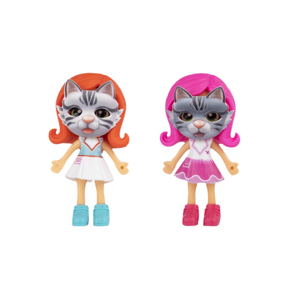 DiDi transfronterizo ensamblaje niña casa juguetes extraíbles máscaras de mascotas muñecas travesties combinación conjunto al por mayor