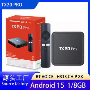Tx20 Pro 12K 16/256 8Gb Android15 Atv Voice Remote Control
