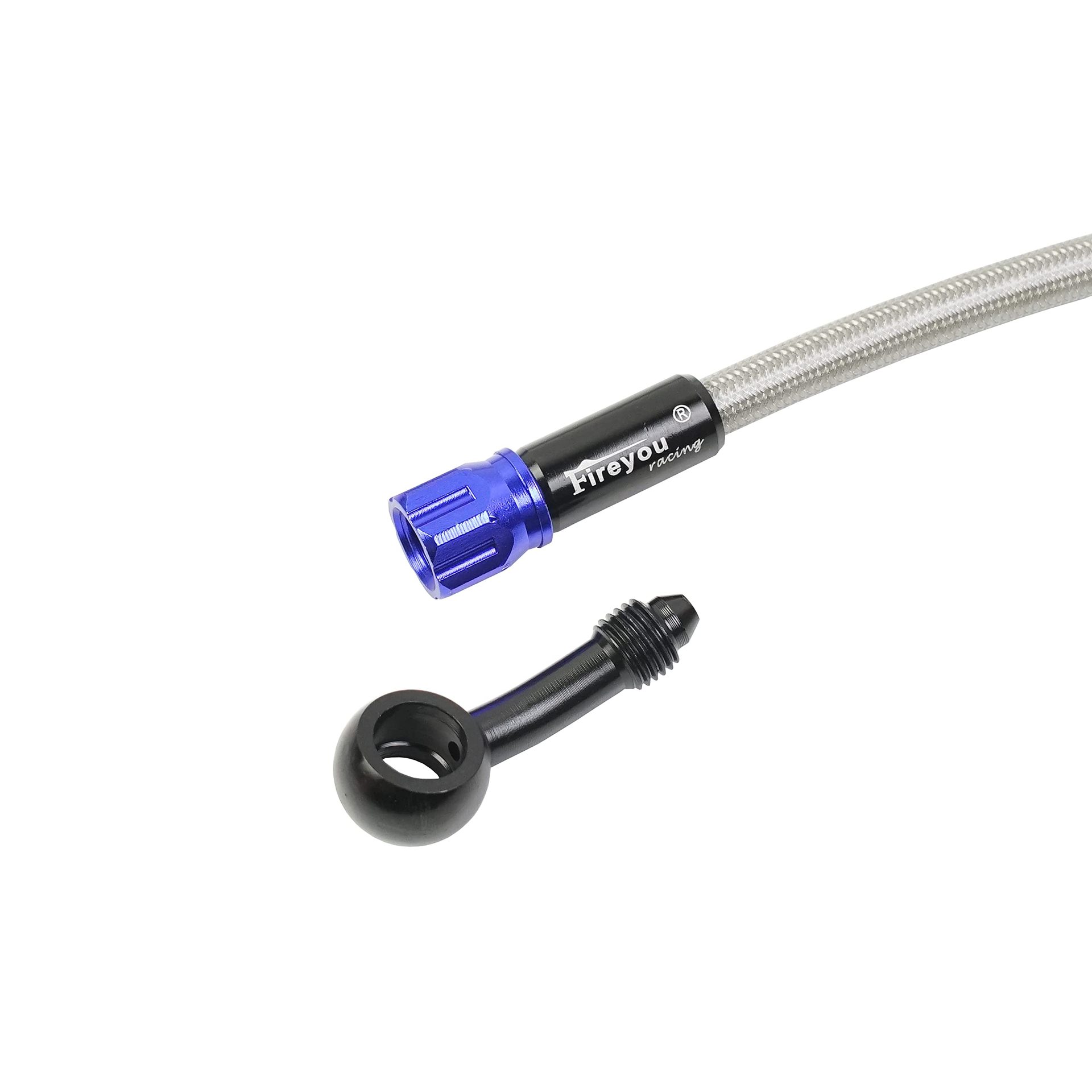 Motorcycle Oil Pipe Cnc Universal M10 Brake System An3 High-Pressure Rigid Hose Detachable High-Performance