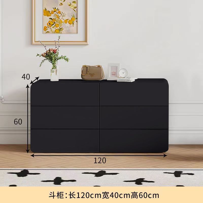 크림 스타일 블랙 120 캐비닛