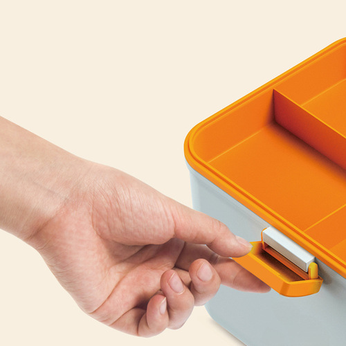Waimai and Ele.me Style Household Plastic First-Aid Box for Medicine Storage and Medical Use