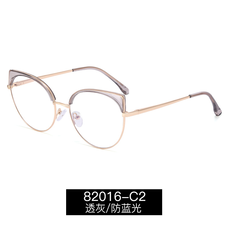 Marco de Gafas Ovaladas 82016 de Metal y PC Anti-Luz Azul image 8