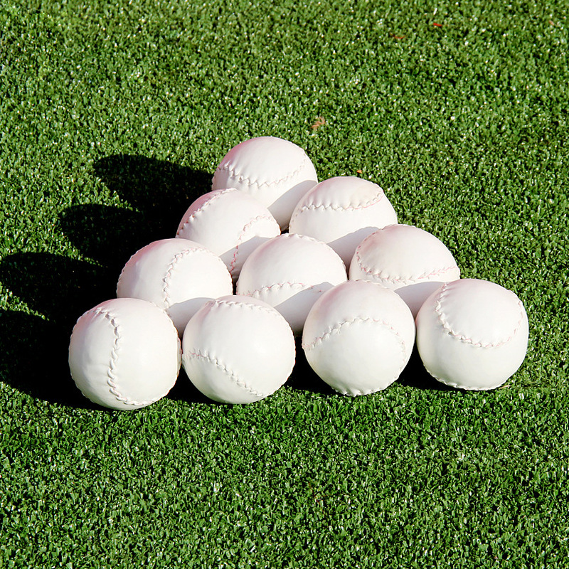 10-inch softball for primary and secondary school students Standard competition training softball/baseball good softball wood chip core softball