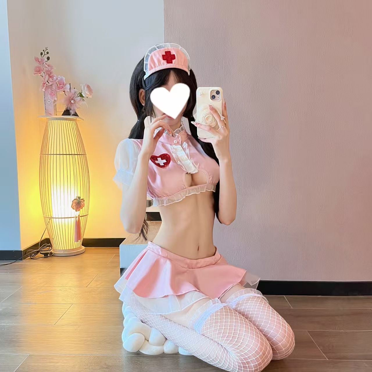 Meichu Sexy Intimates, Sexy and Cute Nurse Uniform, Flirting Female Abstinence Sexy Women's Role Play Qqny