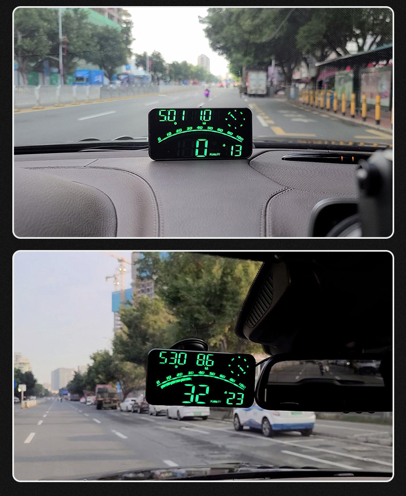 G10 universal car HUD head-up display, Beidou GPS dual-mode over-speed alarm, universal large display screen for cars