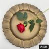 Simulation single -rayon cloth rose feel velvet rose simulation flower wedding road lead to flower home decoration flowers