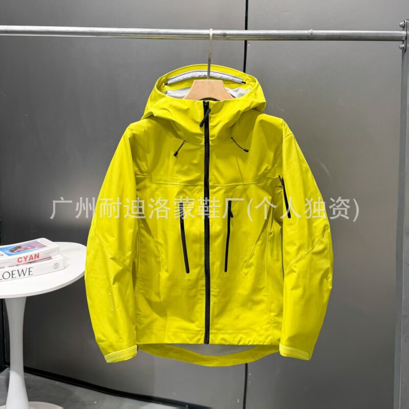 纯原鸟家同款SV7 防风防水三层压胶硬壳冲锋衣男女户外登山运动服|undefined
