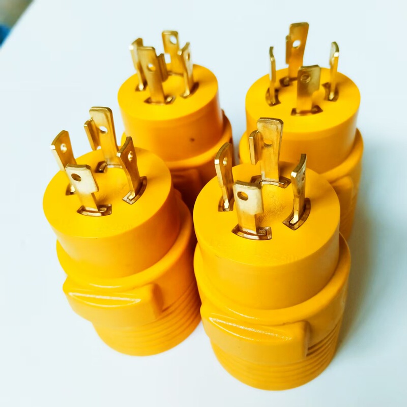 L14-30P to 6-50R Generator to Welder Adapter Plug Socket, 30 Amp to 50 Amp