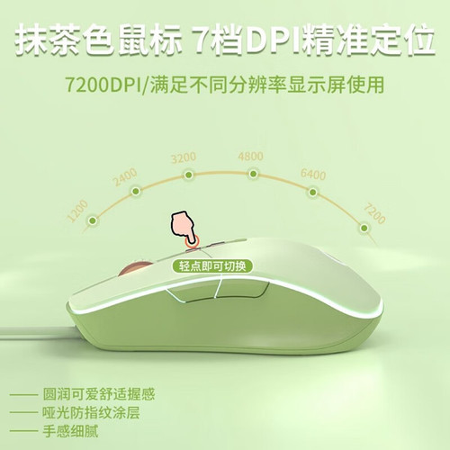 Forerunner G308 wired silent mouse game e-sports girls business office mouse notebook desktop computer