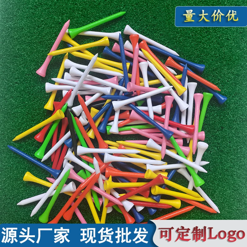 Мяч для гольфа Цвет ногтей гольф деревянный гвоздь Tee Гольф Место Аксессуары для гольфа курс поставок Открытый