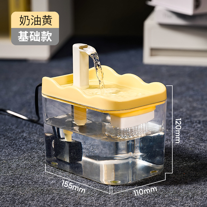 Gran capacidad de filtración de agua viva de circulación automática de bebedores de agua para mascotas perros alimentadores automáticos al por mayor