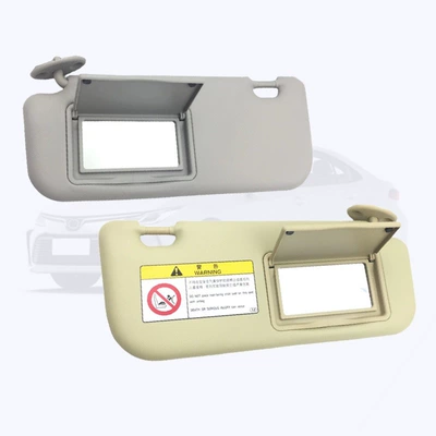 anti-glare, Sun visor rearview mirror