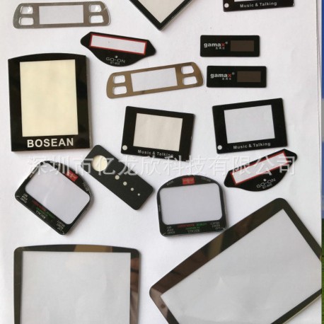 PVC镜片 PC镜片 PET亚克力装饰片源头厂家茶红色半透厂家直销