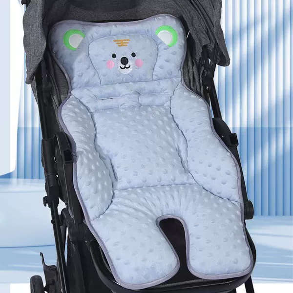 Elegant gray-blue tiger [Doudou velvet + anti-slip bottom]