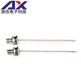 厂家供应电缆组件TNCKY大六角连接器接RG316电缆射频同轴连接线