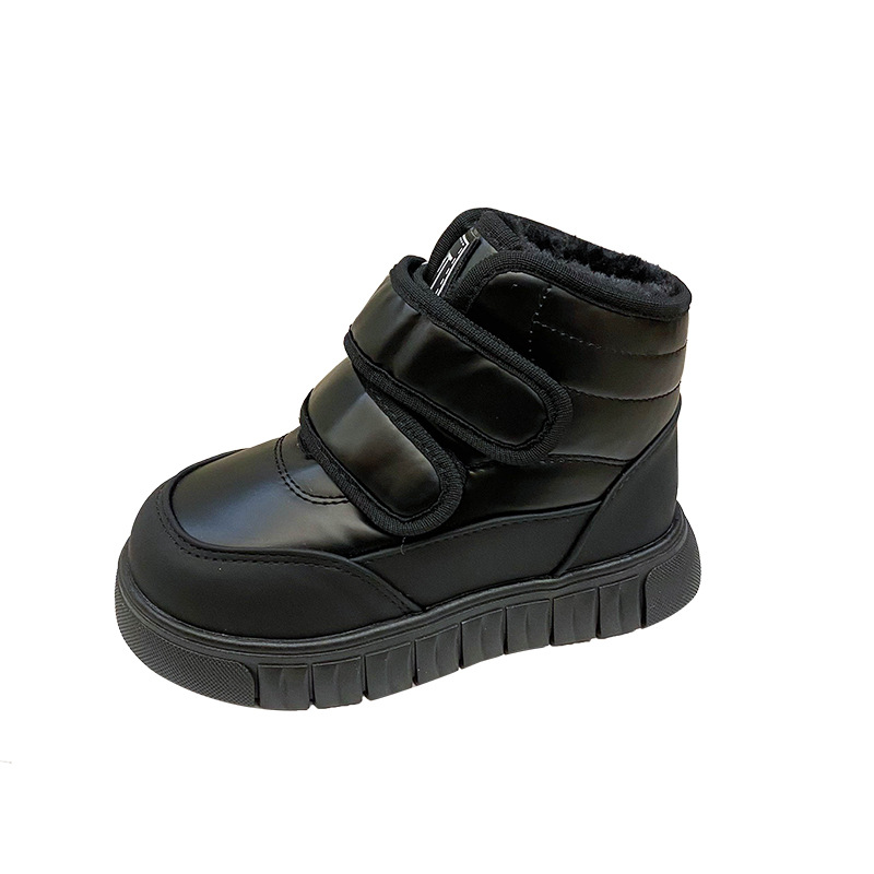Botas de nieve para niños 2025 invierno nuevo terciero engrosado zapatos de algodón para niños y niñas, zapatos de algodón impermeables para niños mayores image 6