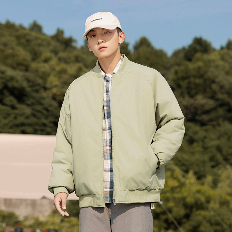 Chaqueta de bolsillo de plumón de alta gama, chaqueta de piloto estadounidense a prueba de viento, chaqueta de herramientas para hombres, otoño y invierno personalizados image 10