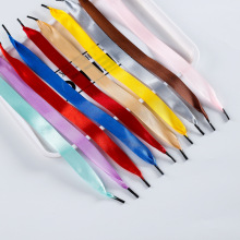 批发定制缎带涤纶带丝带包装礼品盒手提绳蝴蝶结提花织带绸带编织