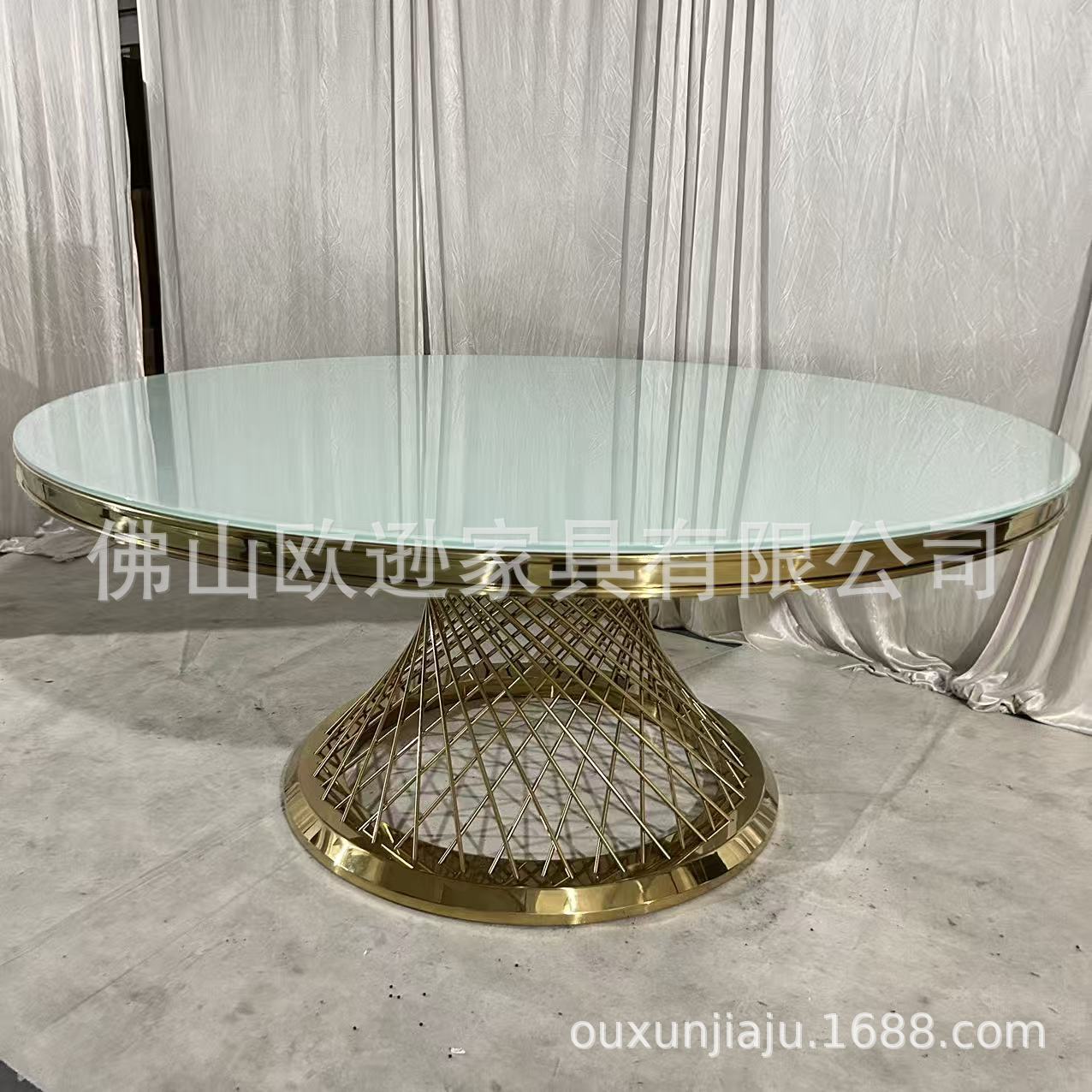 Mesa de acero inoxidable, mesa de boda, mesa y silla de comedor, mesa y silla de boda blanca, mesa de fiesta, paneles de vidrio