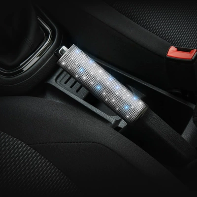 Diamond White Diamond Car Accessories Sürətlər qutusu və əl tormozu başlıqları - white-diamond-one-gypsophila-handbrake-set