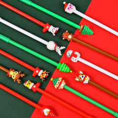 クリスマス創意中性筆学生学習用品幼稚園小学生クリスマスプレゼント3d漫画ペン郵送