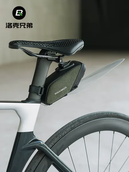 Rock brothers bicycle tail bag with Fender rear saddle tube bag road bike mountain folding bike riding accessories