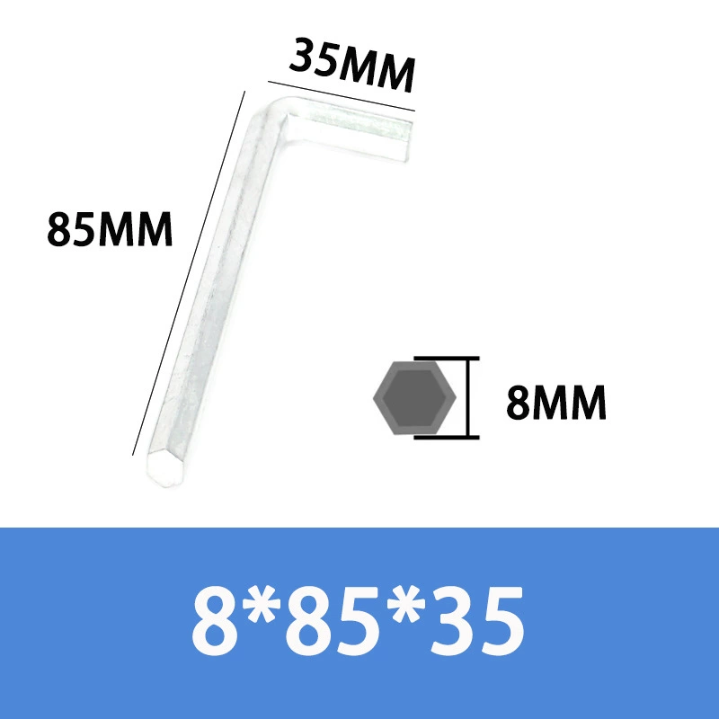 L -shaped disposable panel hand tools hexagonal screwdriver knife galvanized hexagonal hexagonal hexagon wrench