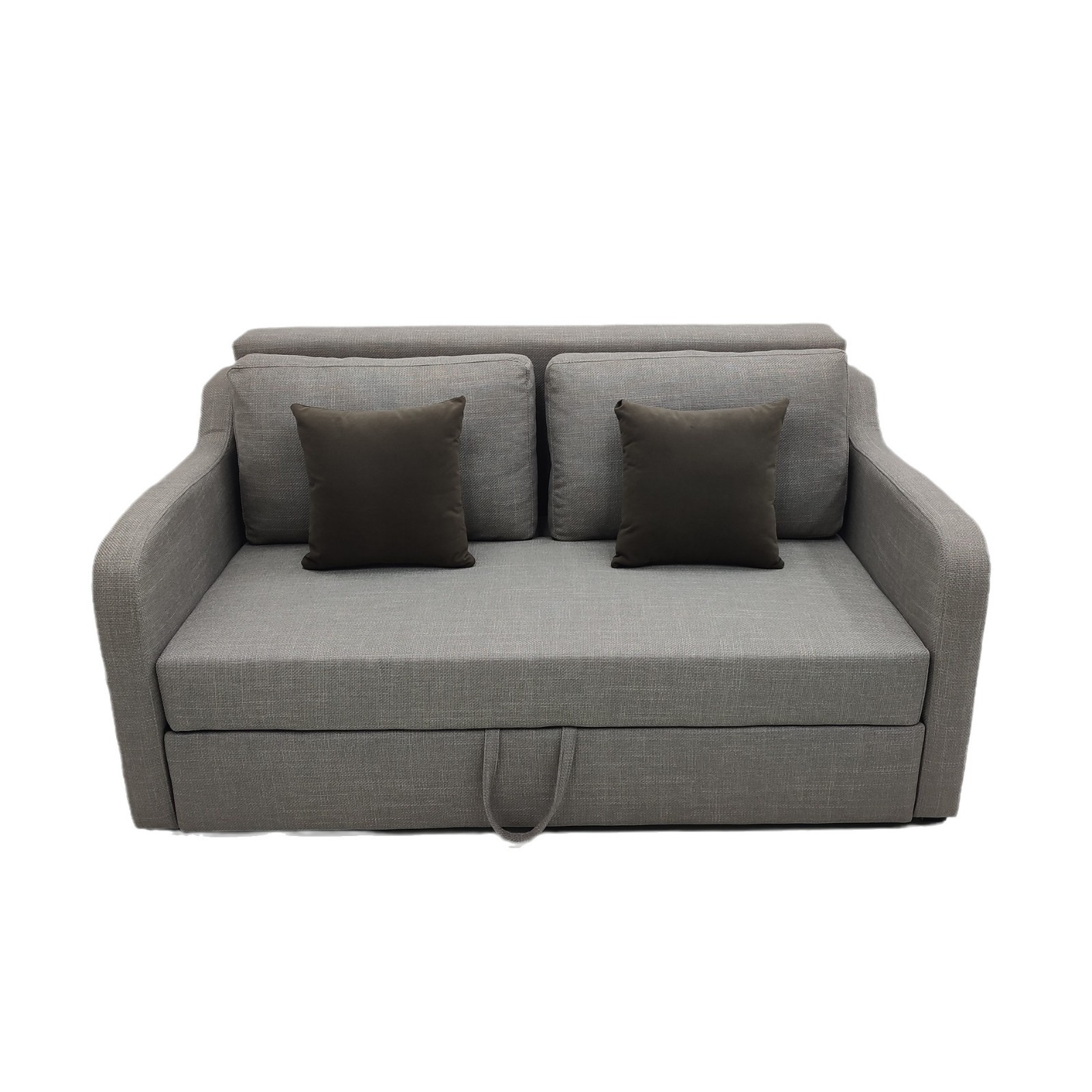 Sofá cama plegable multifuncional moderna simple, sofá cama de almuerzo de oficina, sofá cama de tela de tecnología, sofá cama de algodón y lino