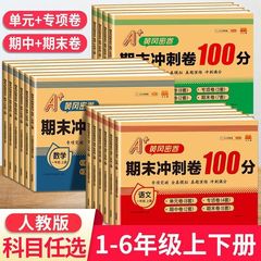 2025 黄崗期末スプリント 100 点 1-6 年生用テスト用紙 中国語数学 英語教育編