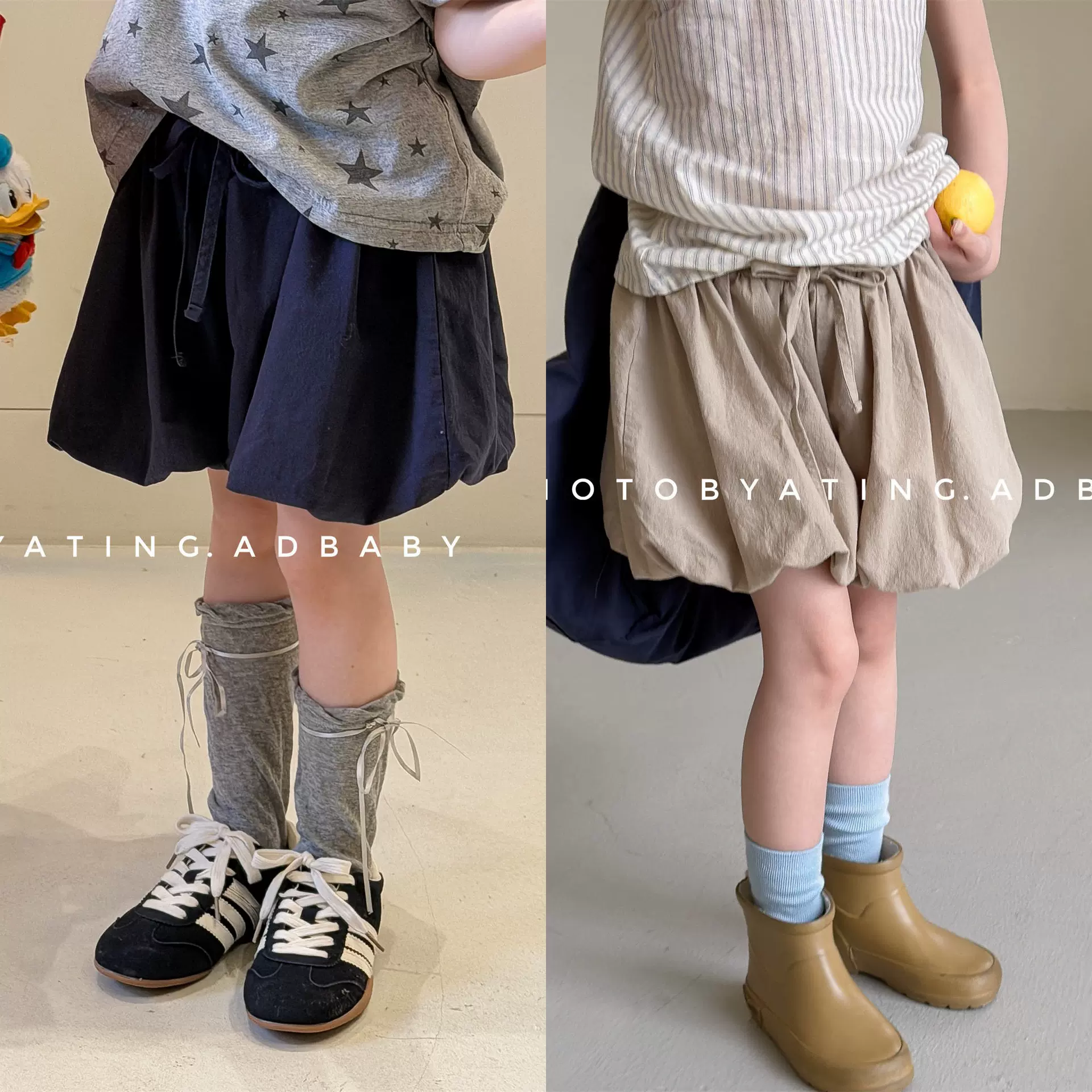 2026湖州织里童装夏季儿童韩版夏装短裤女童屁屁裤夏款花苞裤6299