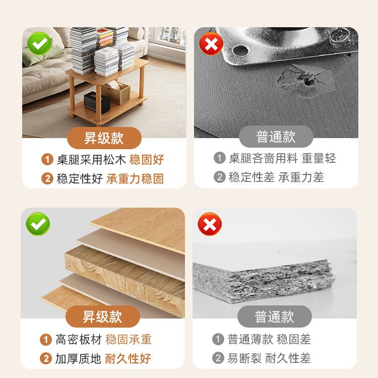 Mesa de té estante multifuncional sofá sala de estar al lado de la mesa de té escritorio dormitorio almacenamiento al lado de la cama simple mesilla de cabecera