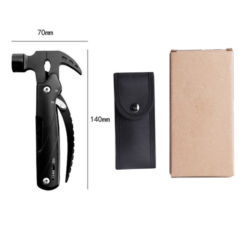 Manufacturer Supply Mini Sledge Hammer Home Outdoor Camping Car Rescue Emergency Combination Tools