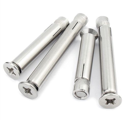 304 stainless steel countersunk head internal expansion screw flat head cross internal expansion bolt built-in expansion M6M8M10