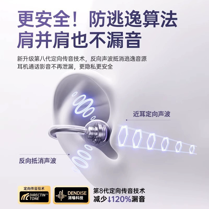 Наушники Huawei, беспроводные зажимы-ухо, совместимы, Bluetooth, 2 в 1