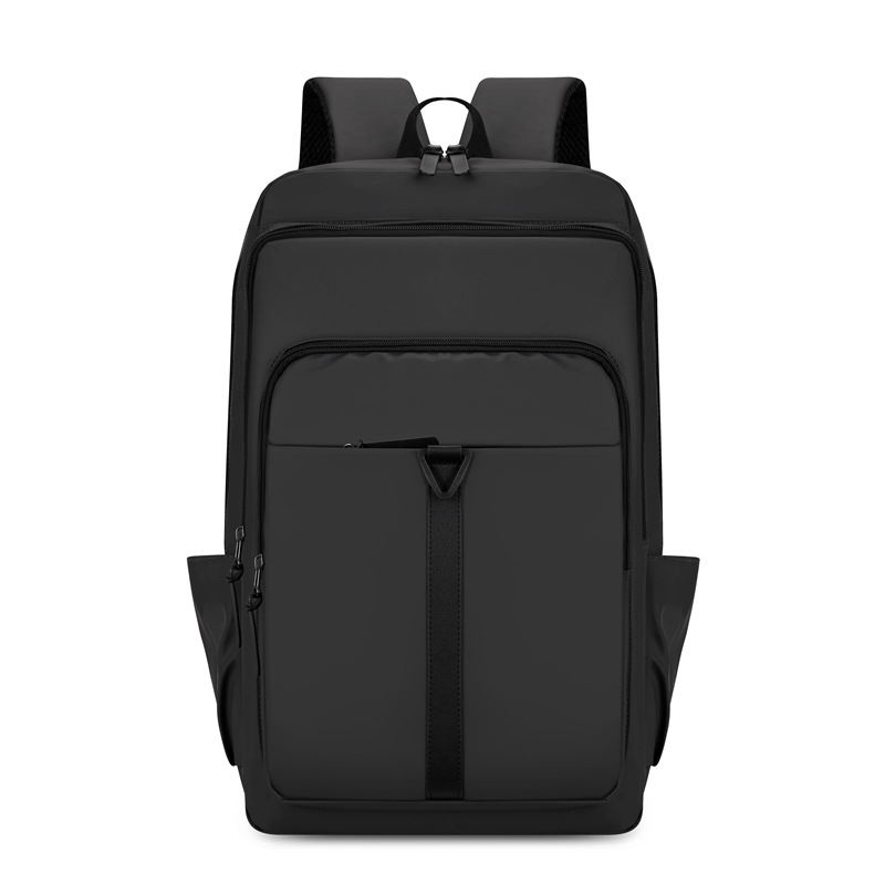 Mochila escolar para estudiantes universitarios de la marca de moda transfronteriza Mochila negra de gran capacidad casual Mochila para hombres de comercio exterior Mochila de viaje