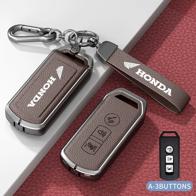 Foshan 350 Liexing 125 Protective — Car key bag - standard-model-a-mocha-brown-zinc-alloy-shell-hardware-bracelet