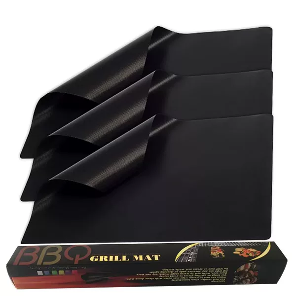Bbq Barbecue Mat Tools Teflon Oven Mat Non-Stick Outdoor Barbecue Mat Bbqmat High Temperature Resistant Set