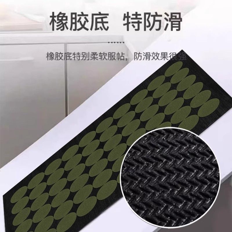 高級グリーン珪藻泥フロアマット、浴室トイレドア吸水性滑り止めフットマット、汚れ防止、洗えるフロアマット|undefined