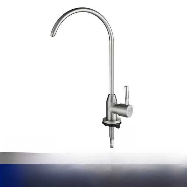 Factory Direct Sales Water Purifier Faucet Kitchen Household Gooseneck Water Purifier Faucet Direct Drinking Water Basin Single Cold
