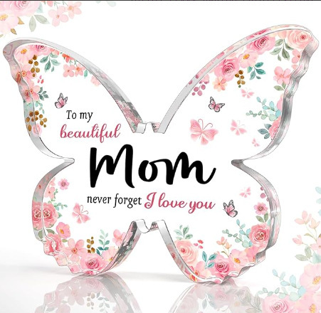 10*7.5*1 핑크 나비 H25 * uv 인쇄