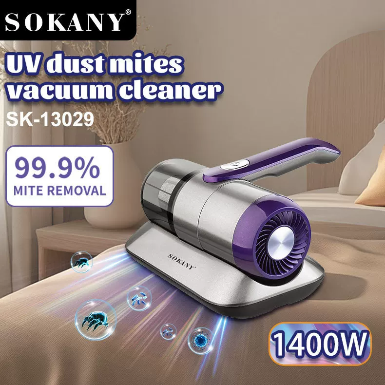 Аппарат для удаления клещей SOKANY13029, для спальни и дивана, пылесос с УФ-стерилизацией и дезинфекцией для удаления пылевых клещей