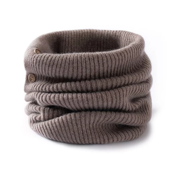 Manufacturer wholesale cashmere cross-border autumn and winter new unisex neck warmer for neck protection, warmth, and cold resistance, with a shawl collar design